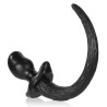 Oxballs Plug Queue Puppy Tail Beagle 9.5 x 5cm Noir